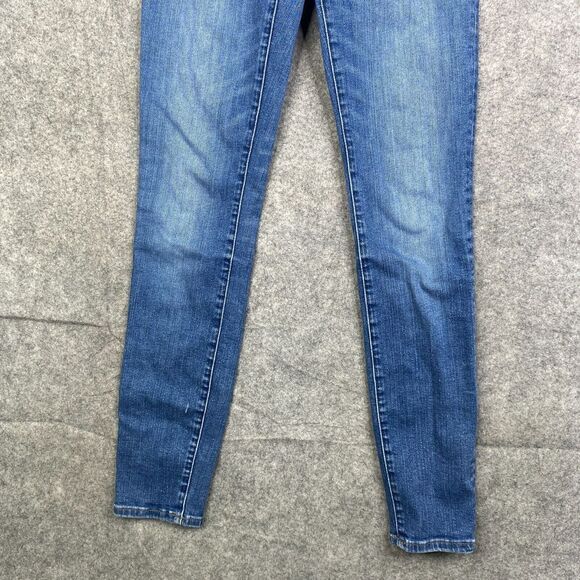 Madewell TALL 8” Skinny Jeans in Ames Wash Size 27T Style H2290 - Picture 3 of 12